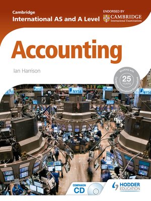 cover image of Cambridge International AS and A Level Accounting